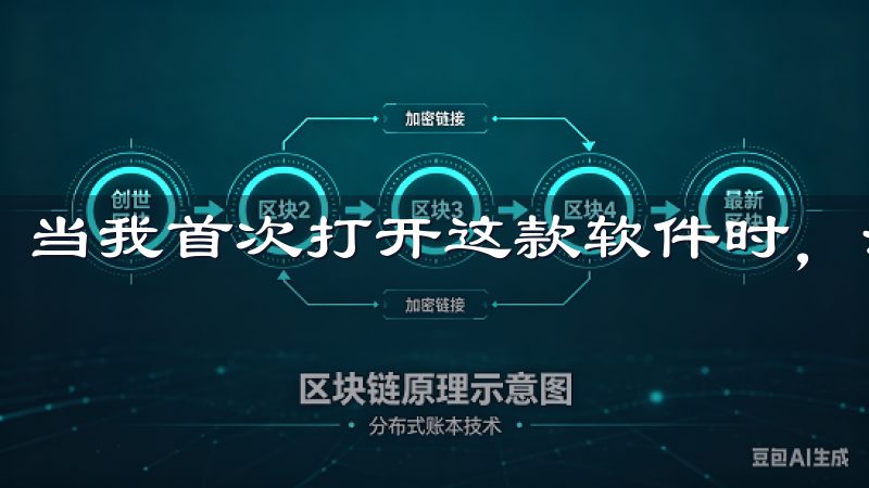 当我首次打开这款软件时，清晰简洁的布局让我感到耳目一新。